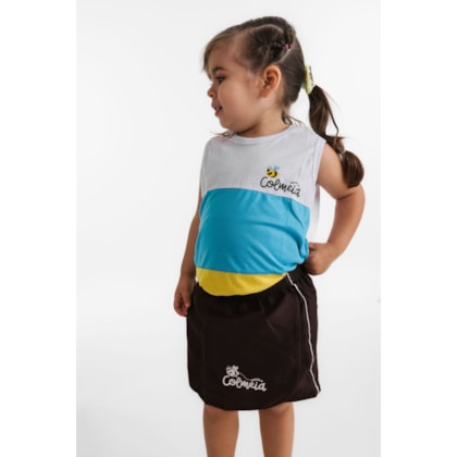 Camisa Regata Tamanho 04 - uniforme Escola Colmeia