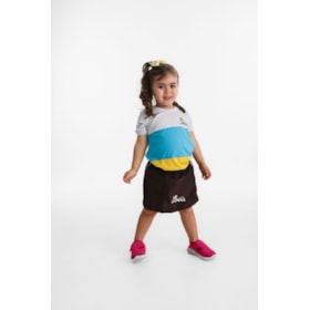 Camiseta Tamanho 02 - uniforme Escola Colmeia