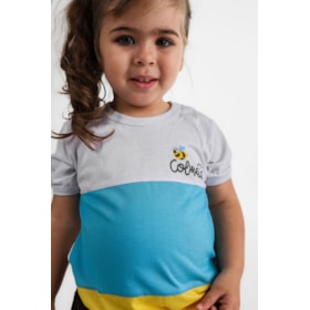 Camiseta - uniforme Escola Colmeia