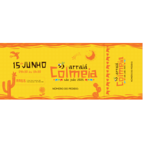 Ingresso Arraiá Colmeia 2025