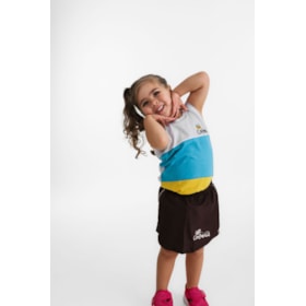 Short Saia Tamanho 02 - uniforme Escola Colmeia