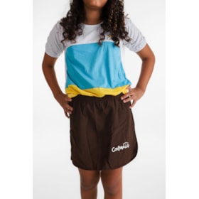 Short Saia Tamanho 08 - uniforme Escola Colmeia