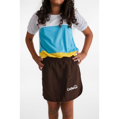 Short Saia Tamanho 12 - uniforme Escola Colmeia-3109c402-18a6-432b-ba38-e6d43a4fcdef